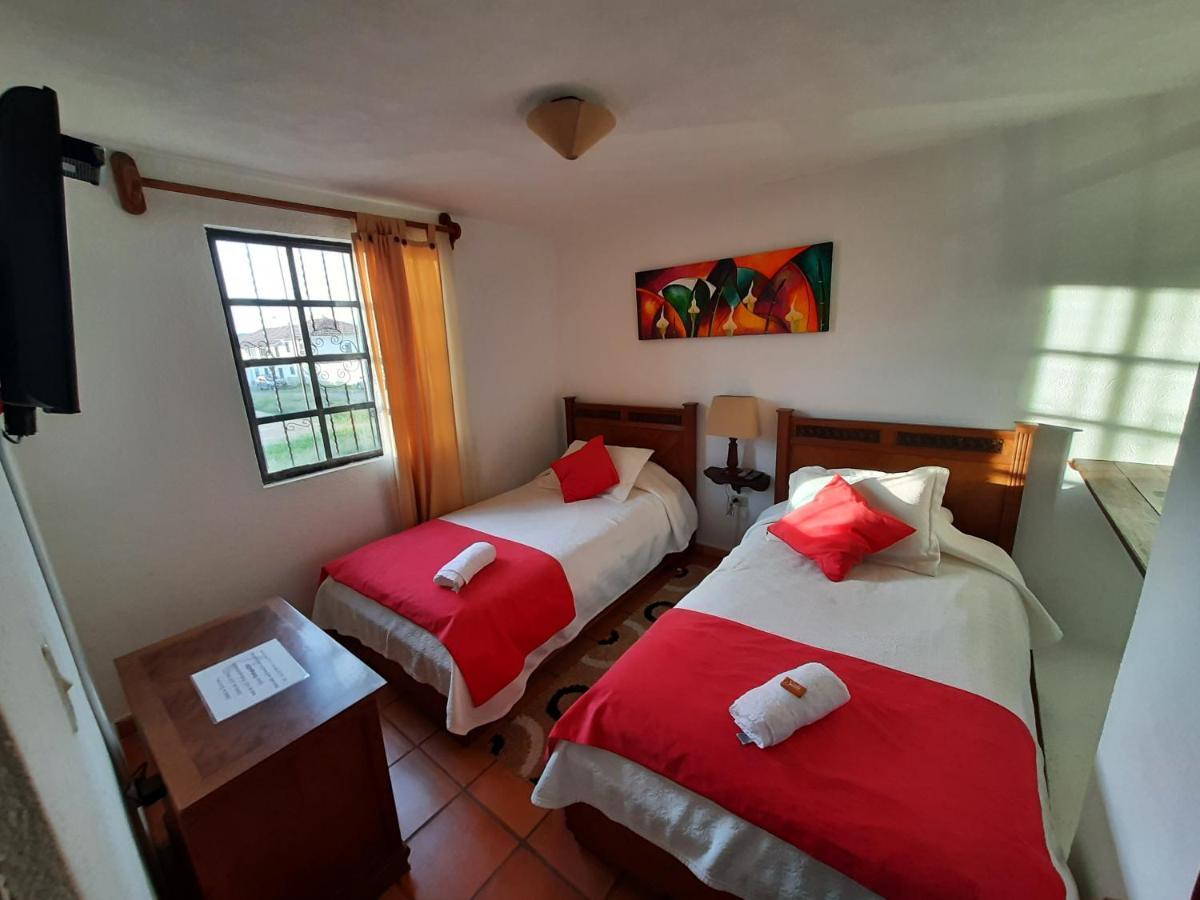 Aparta Hotel El Refugio De Maria Villa de Leyva Bagian luar foto