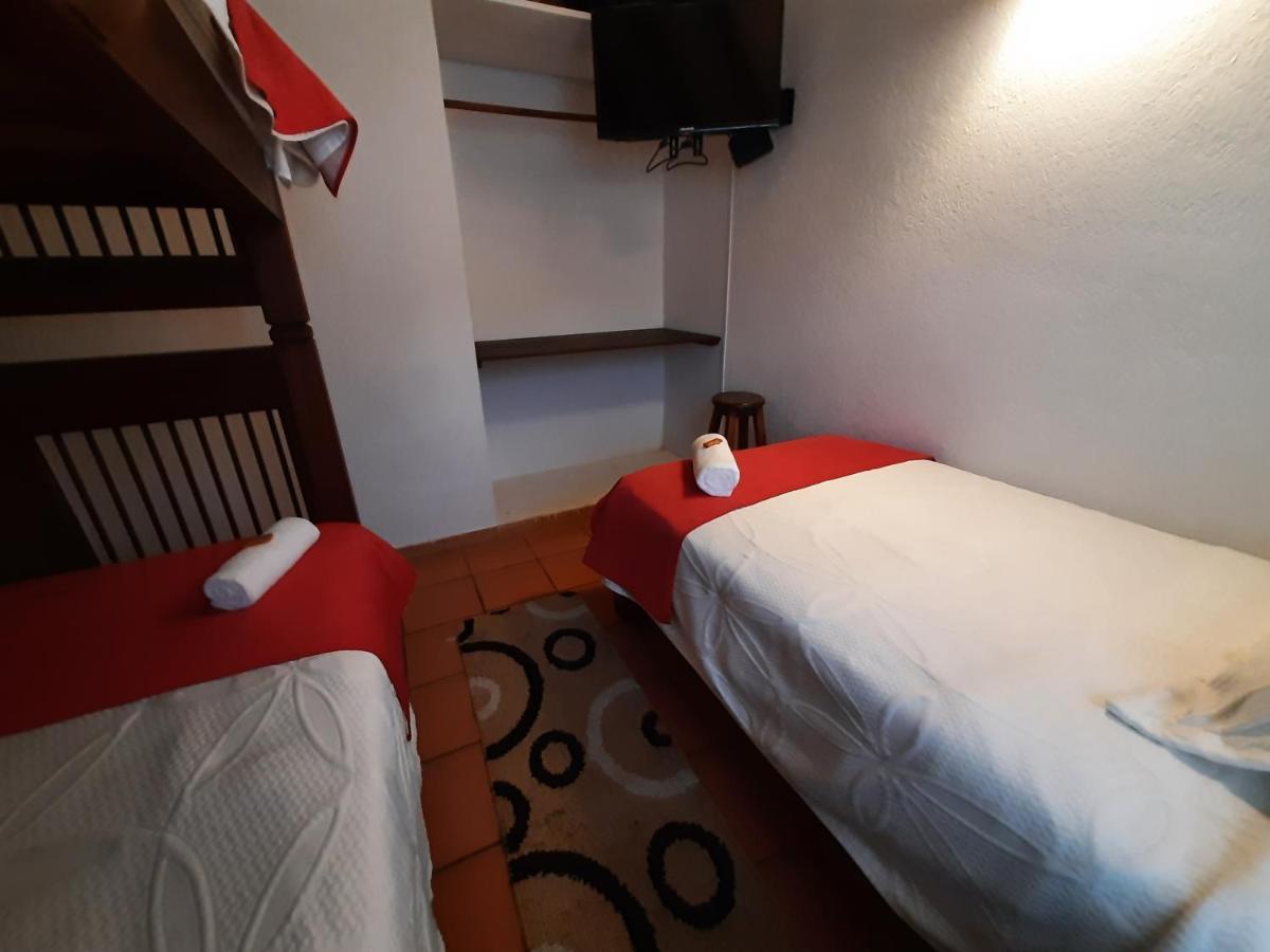 Aparta Hotel El Refugio De Maria Villa de Leyva Bagian luar foto