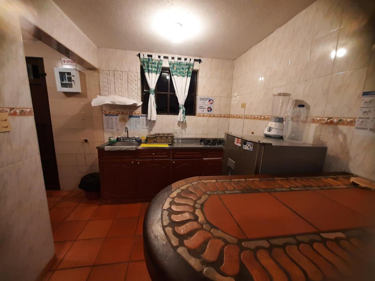 Aparta Hotel El Refugio De Maria Villa de Leyva Bagian luar foto