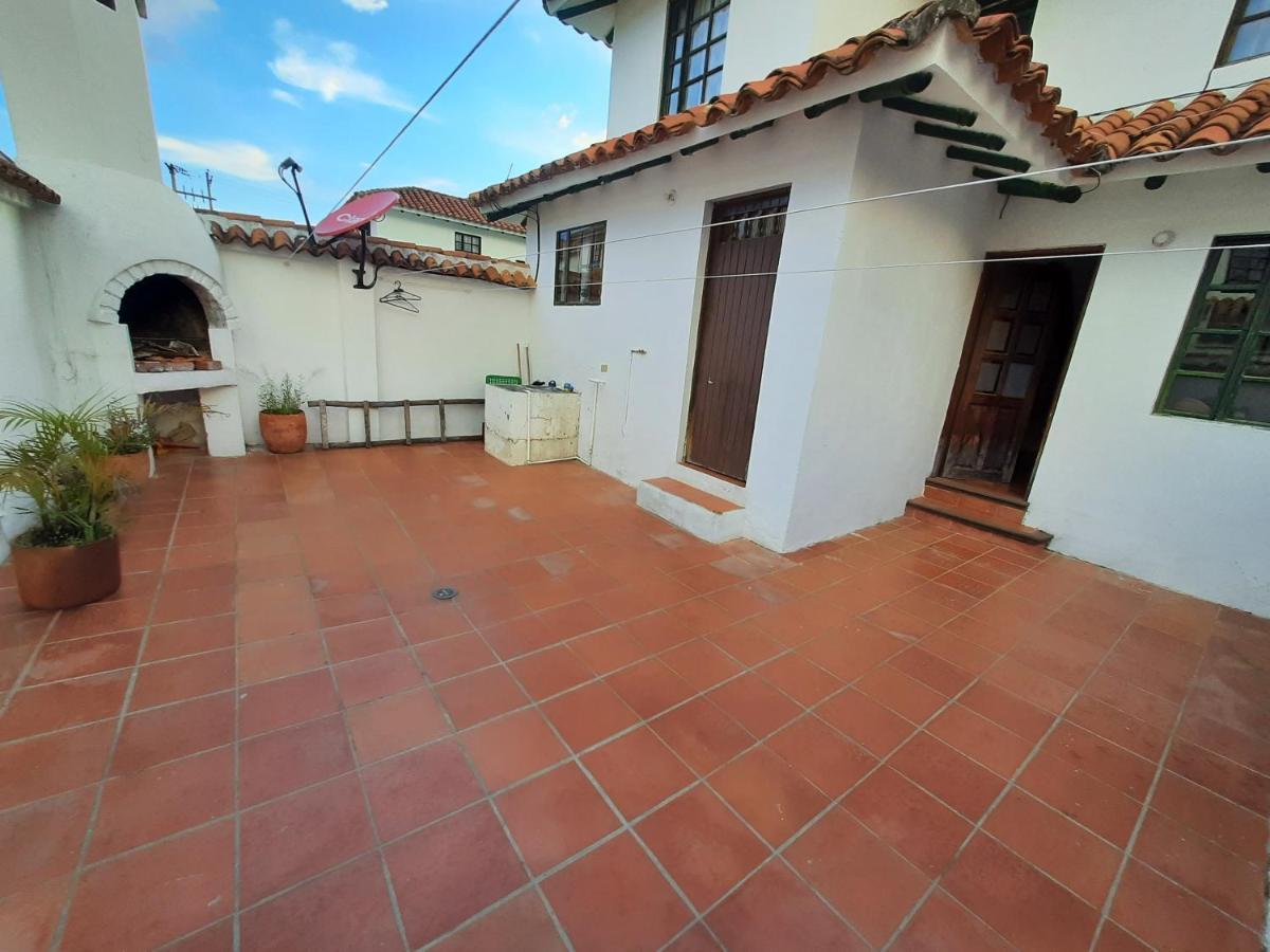 Aparta Hotel El Refugio De Maria Villa de Leyva Bagian luar foto