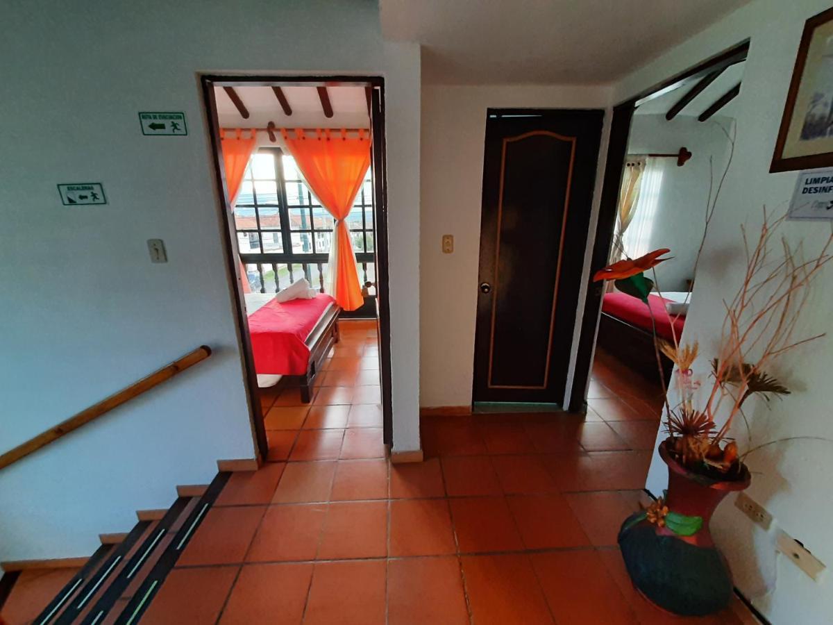 Aparta Hotel El Refugio De Maria Villa de Leyva Bagian luar foto