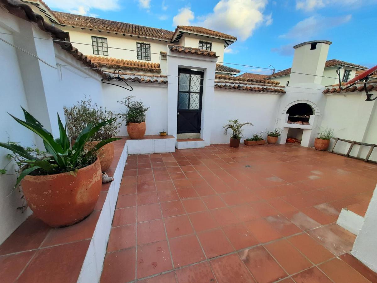 Aparta Hotel El Refugio De Maria Villa de Leyva Bagian luar foto