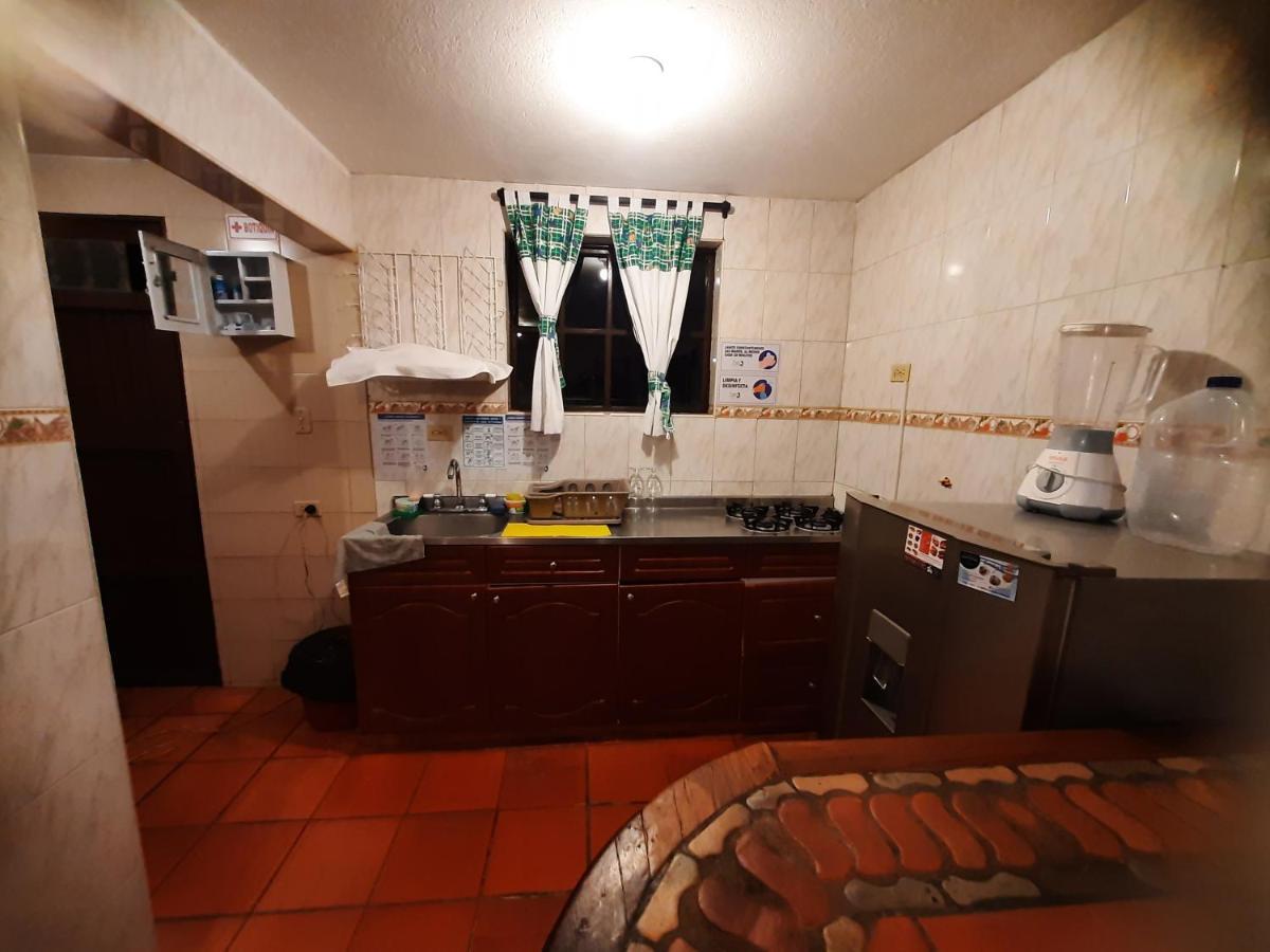 Aparta Hotel El Refugio De Maria Villa de Leyva Bagian luar foto