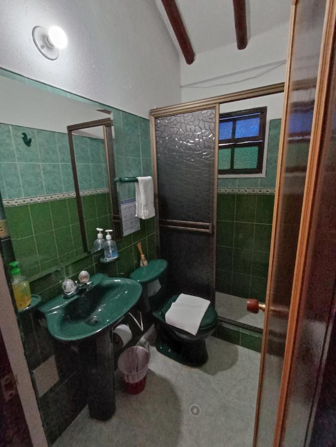 Aparta Hotel El Refugio De Maria Villa de Leyva Bagian luar foto