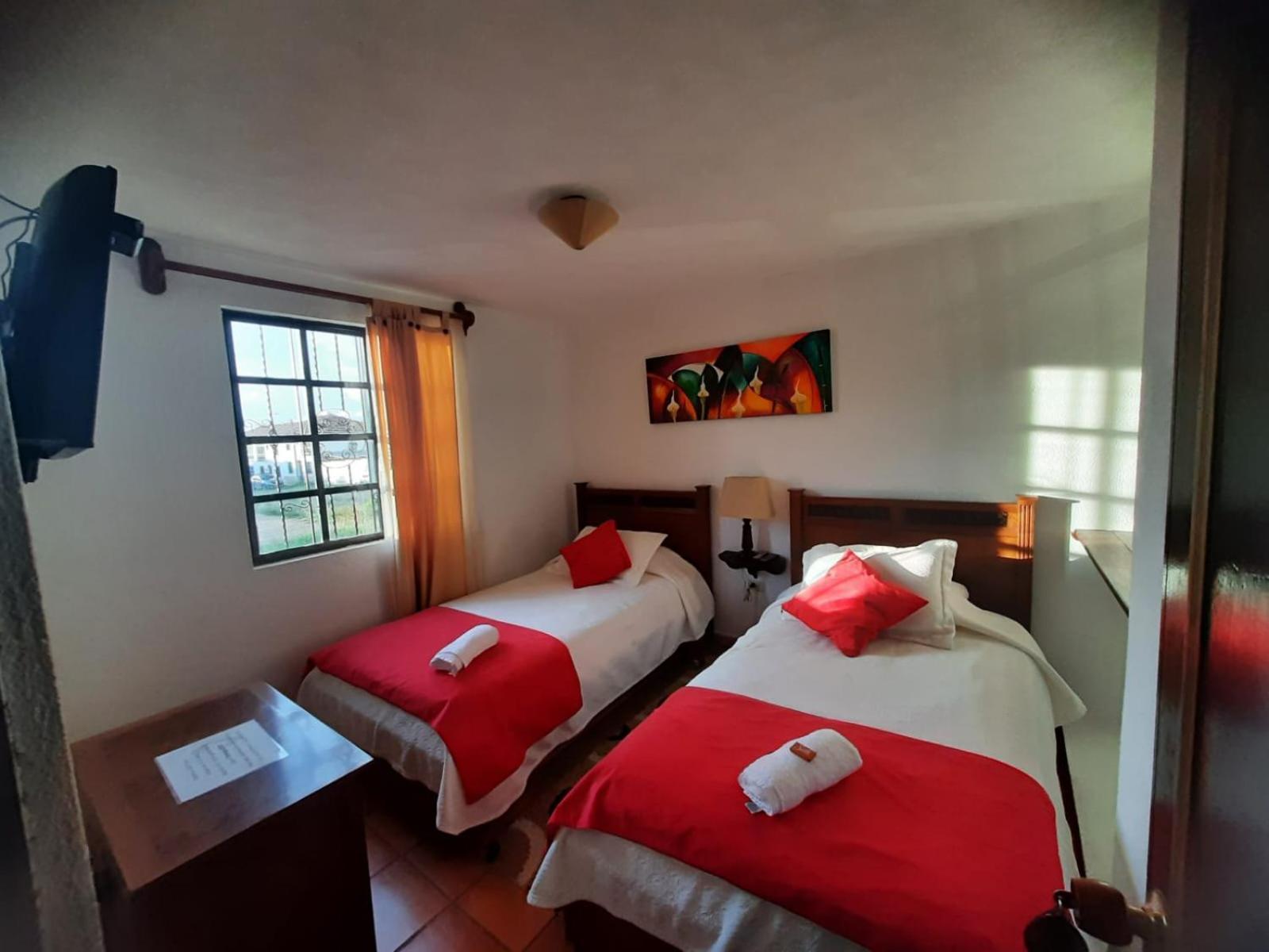 Aparta Hotel El Refugio De Maria Villa de Leyva Bagian luar foto