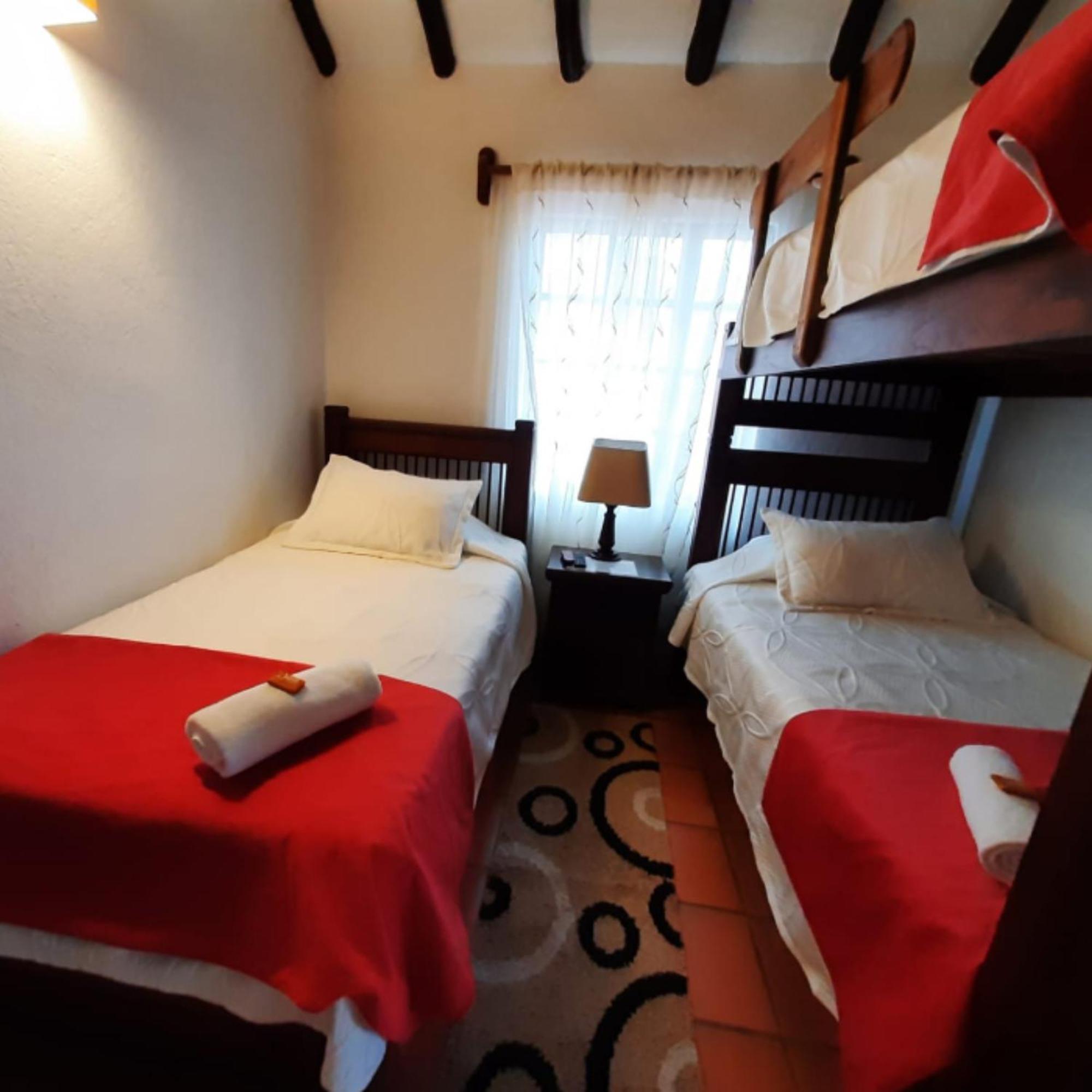 Aparta Hotel El Refugio De Maria Villa de Leyva Bagian luar foto