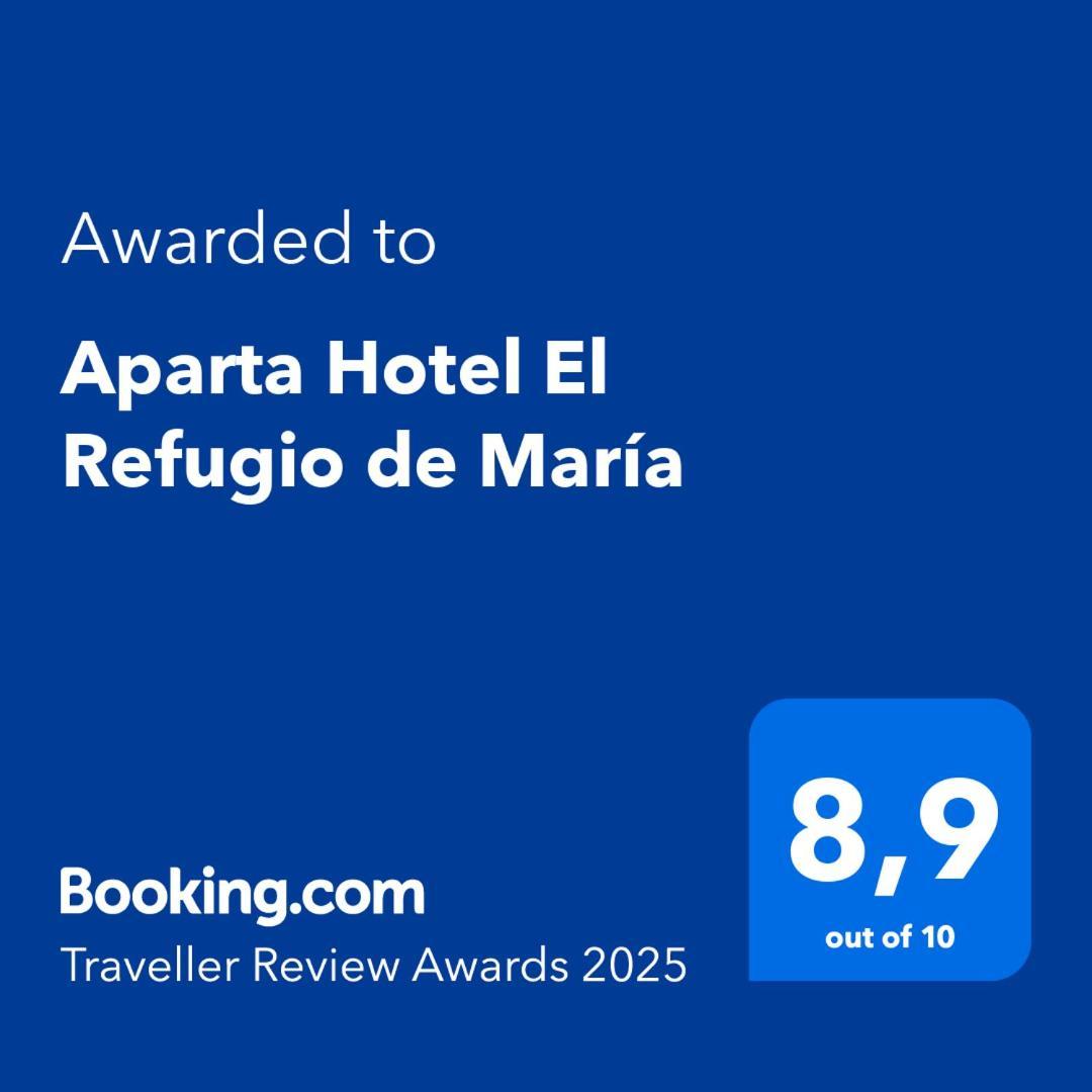 Aparta Hotel El Refugio De Maria Villa de Leyva Bagian luar foto