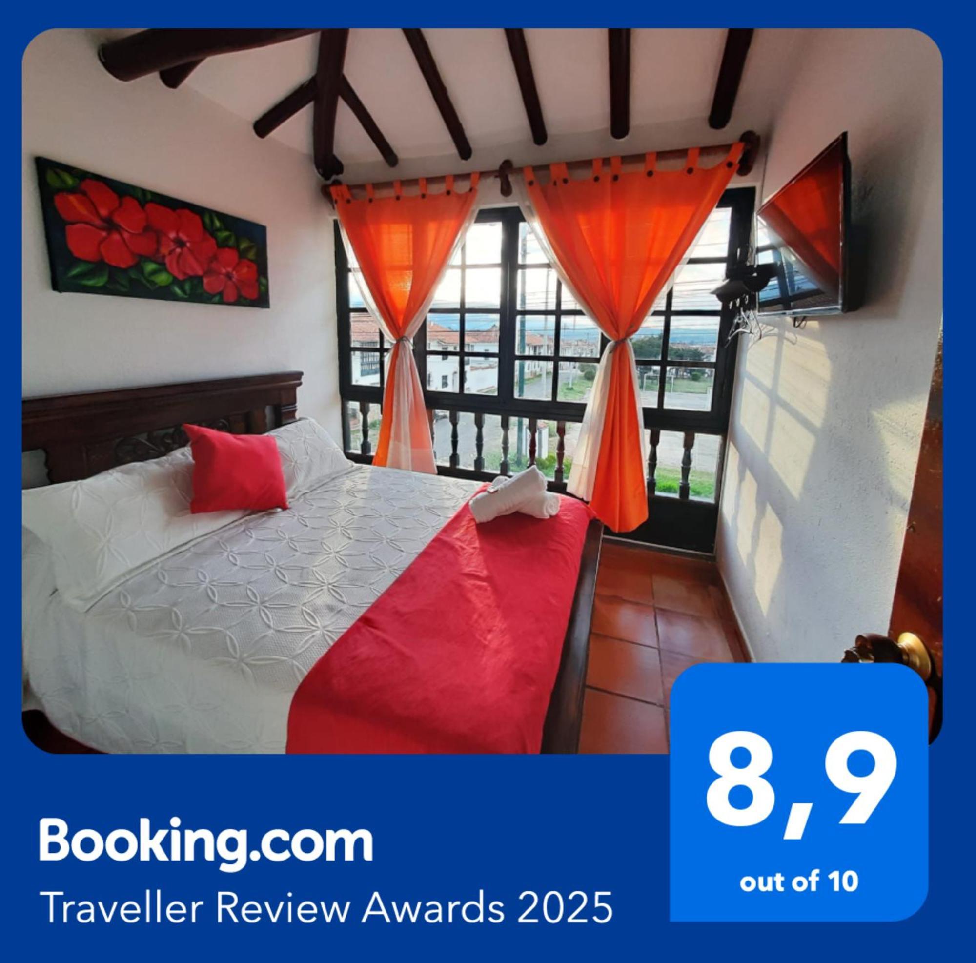 Aparta Hotel El Refugio De Maria Villa de Leyva Bagian luar foto