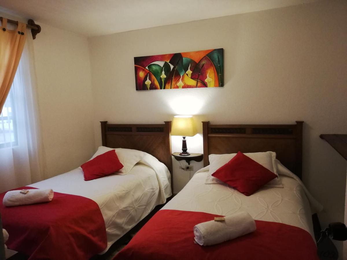 Aparta Hotel El Refugio De Maria Villa de Leyva Bagian luar foto