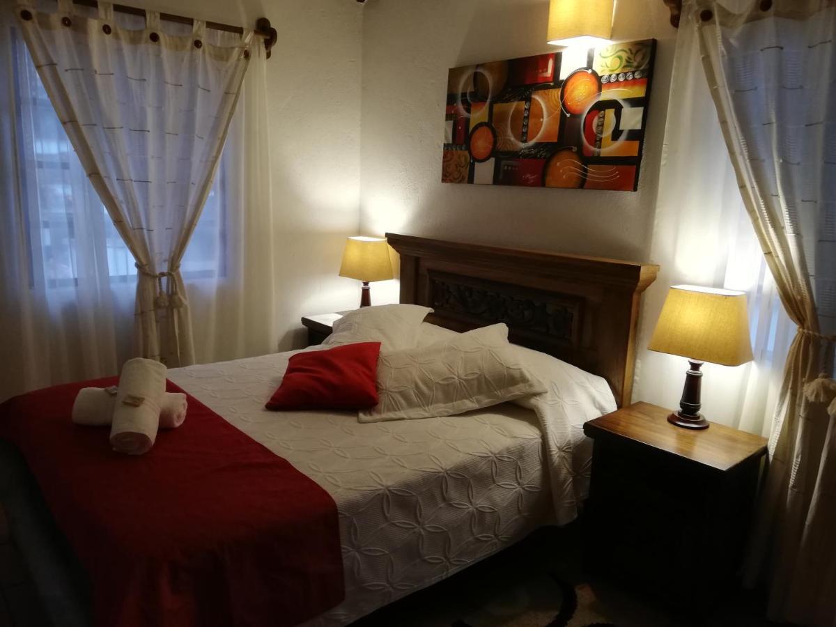 Aparta Hotel El Refugio De Maria Villa de Leyva Bagian luar foto